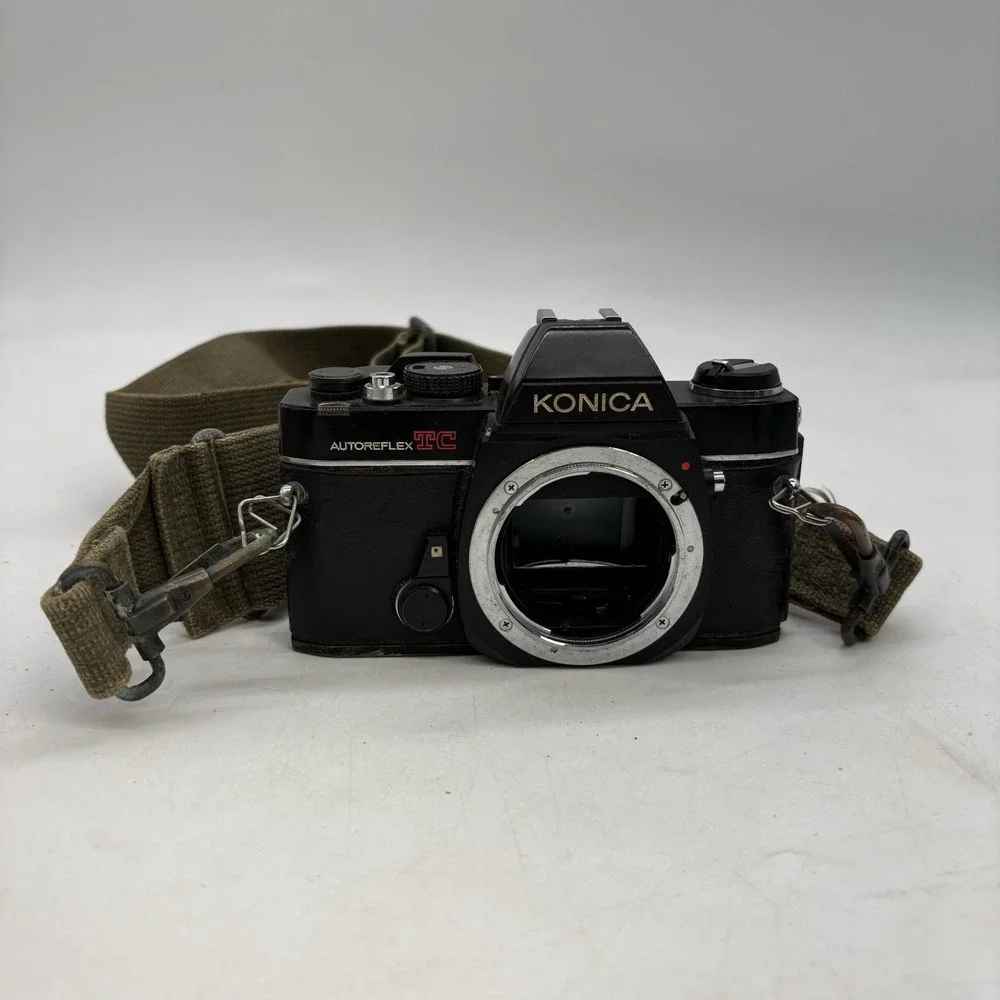 Konica AutoReflex TC Camera Untested Body Only AS-IS with Strap